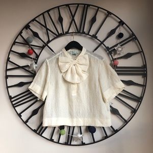 KATE SPADE ADRI BOW BLOUSE